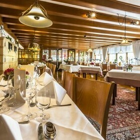 Blick in die Stube des Gasthaus goldener Engel im Glottertal